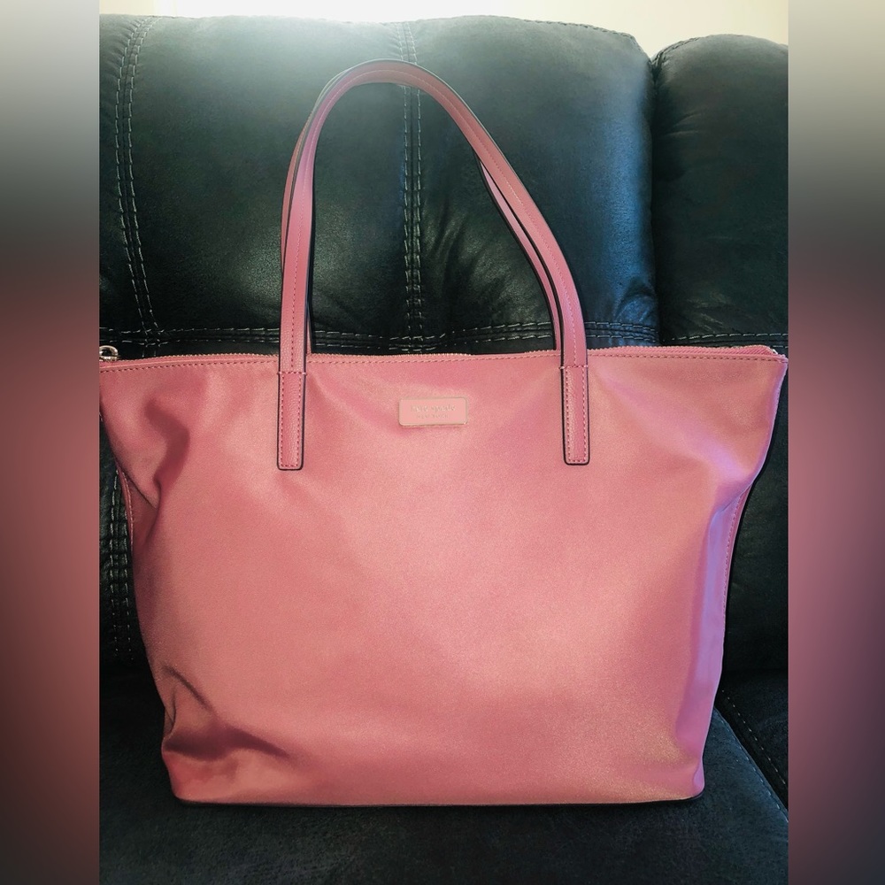 Kate Spade Kitt Nylon Tote Bag - Pink
